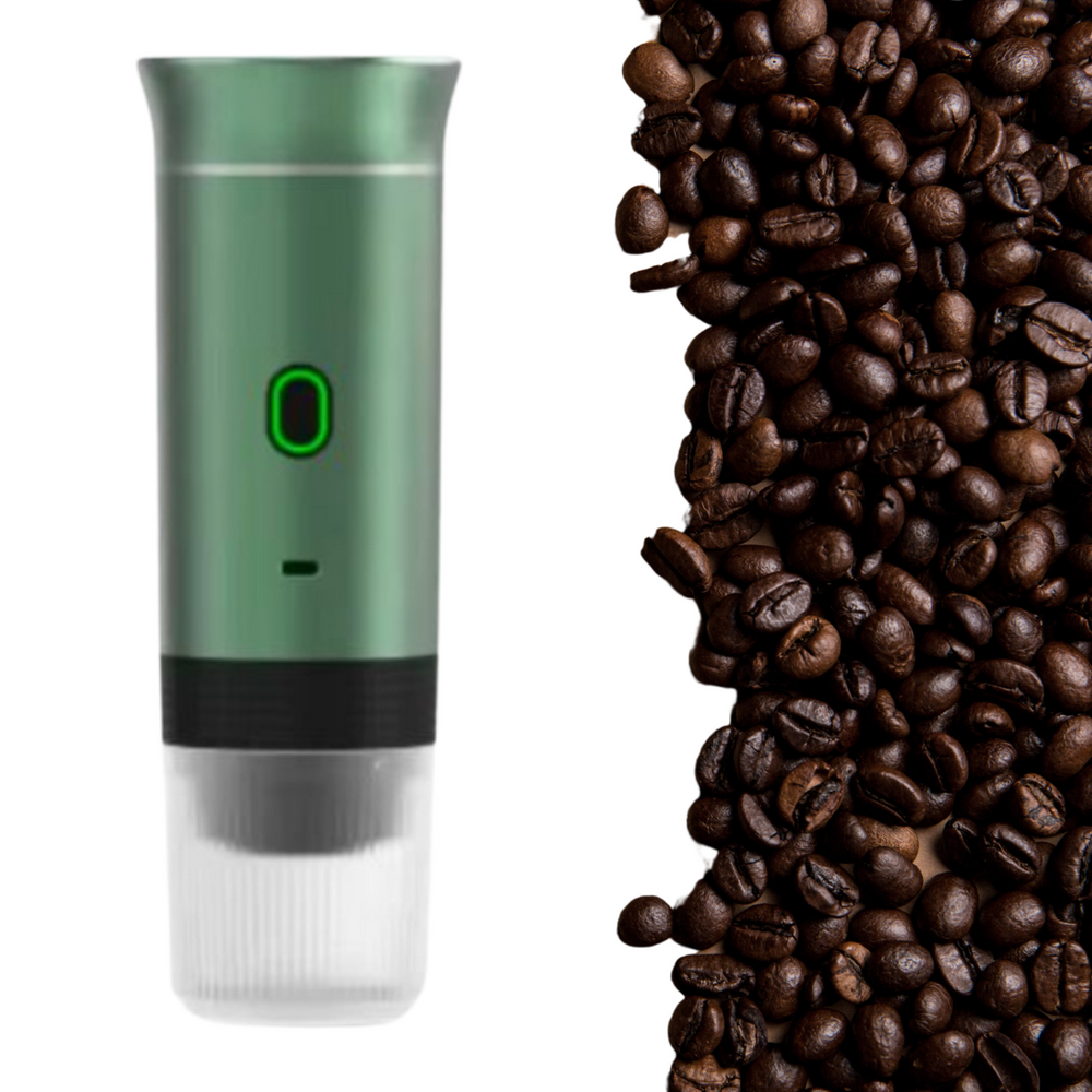 
                  
                    Máquina de Café Espresso portátil – recargable por USB, ideal para viajes y aventuras - Preppy Boutique by Chemo
                  
                