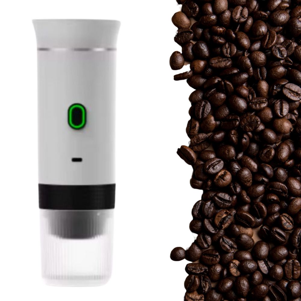 
                  
                    Máquina de Café Espresso portátil – recargable por USB, ideal para viajes y aventuras - Preppy Boutique by Chemo
                  
                